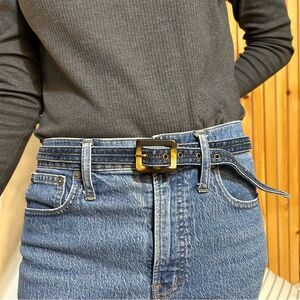 Jean Denim Statement Belt Y2K Coastal Cowgirl Rodeo Western
